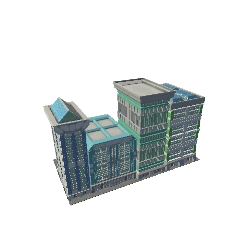 M_Low Poly Building Assets_18 Variant